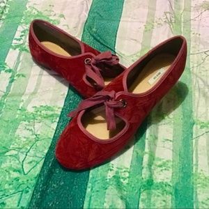 Urban Outfitters Kimchi Blue Velvet Maryjane 10